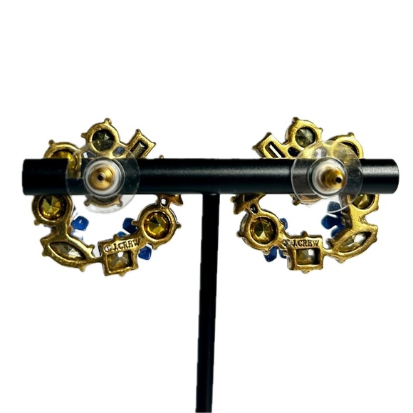 Floral Wreath Stud Earrings (J. Crew) - Picture 2 of 5